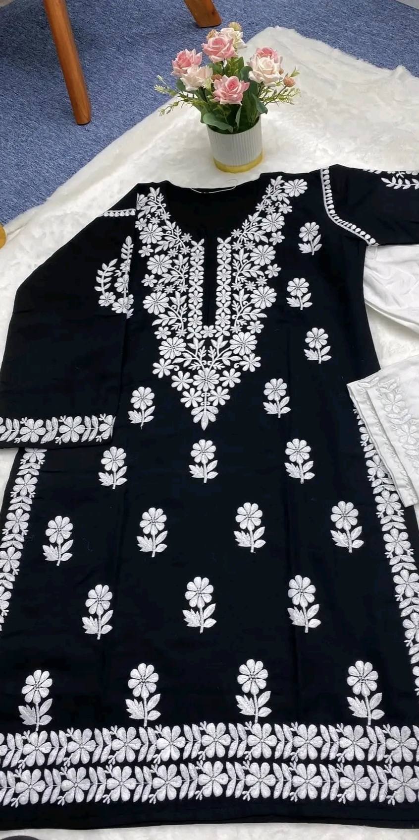 Embroidery 2pis Piece Set